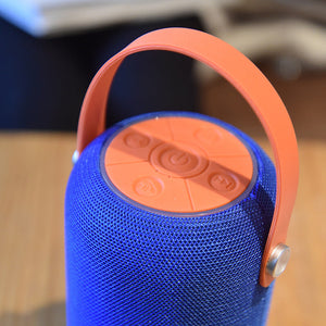 Unleash the Power of Sound with the TG107 Fabric Wireless Bluetooth Portable Speaker