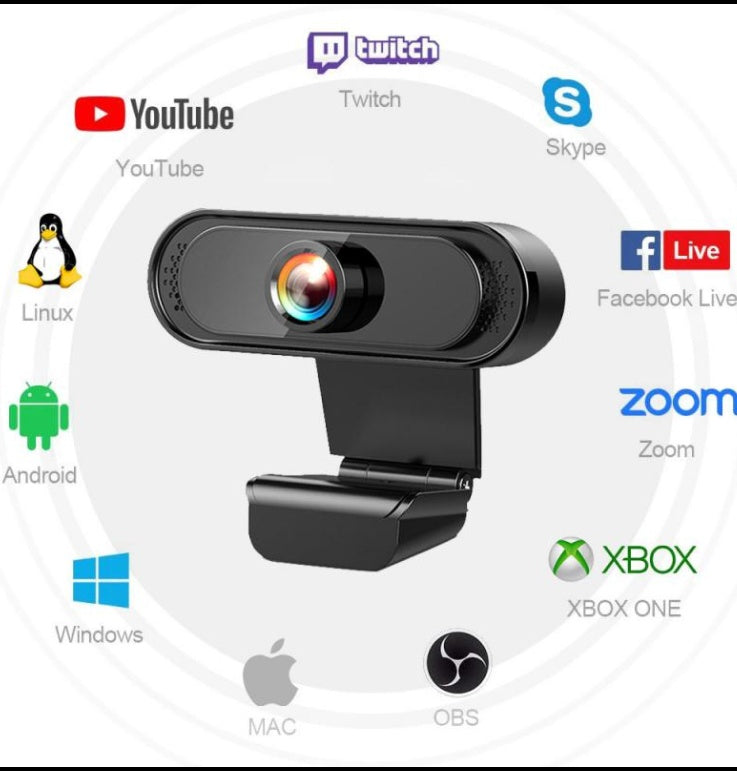 Enhance Your Video Conferencing Experience with the 2K HD USB Webcam